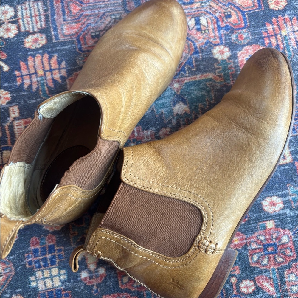 Frye Jillian Leather Chelsea Boots WMS 9.5 EUC - Picture 4 of 6